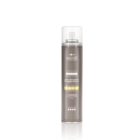 Hair Company Professional ILLUMINATING EXTREME SPRAY NO GAS Лак за блясък на косата без газ - много силна фиксация 300m